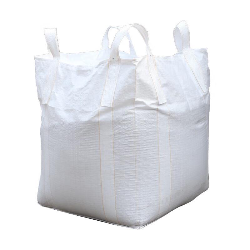 White FIBC Bulk Bag with 4 Lifting Loops