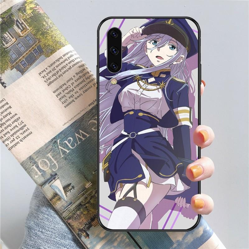 Roztomilý 86 Eighty Six Lena Kryt na telefon Pro Samsung Note 9 10 20 Plus Pro Ultra J6 J5 J7 J8 Měkký Černý Kryt na telefon