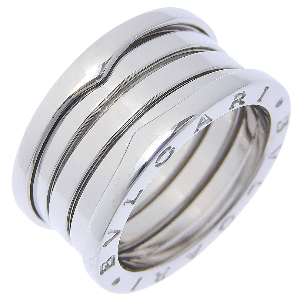 

BVLGARI B-Zero1 Ring Be zero one 4 bands K18 white gold #6.4(US Size) 10.2g Women Used