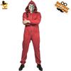 Mystery Figure Red Onesie, Masquerade, Cosplay, Stage Costumes, Party Orgy Cos Costumes