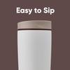 Owala SmoothSip Slider Insulated Stainless Steel Coffee Tumbler,