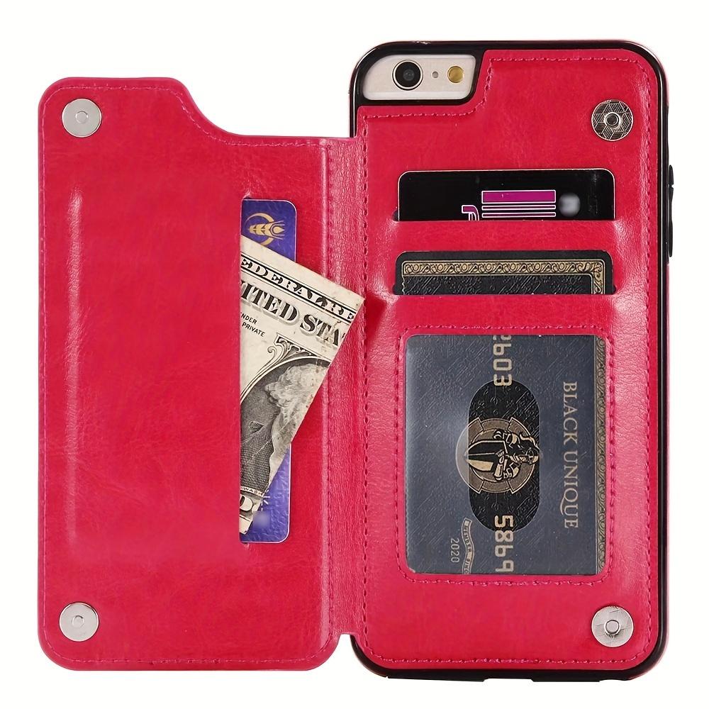 Leather Wallet Case For IPhone 14/13/12/11/Pro Max/Mini/XR/X/XS Max/8/7/6S/6 Plus/SE2/SE3/2022/2020 - Card Holder & Flip Back Cover