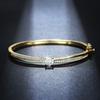 Versatile Bracelet Women, Cross Design Round Zircon Jewelry, Elegant And Exquisite Niche Jewelry