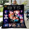 Kpop Bangtan Star Flannel Throw Blanket Warm Blanket for Home, Picnic, Travel, Plane, Office and For Adults, Kids 5 Sizes