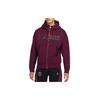 Jordan Paris Saint-Germain Zip-Up Knit Cardigan Men Tops Burgundy CV9951-610