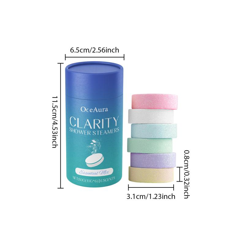 Oceaura Shower Steamers Aromatherapy Long Lasting Lavender Rose Fragrance Relaxing Mind Shower Tablets