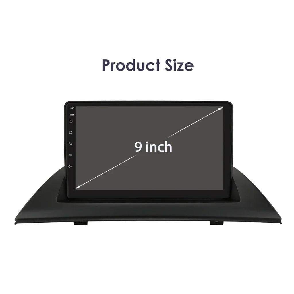 OSSURET 9"7862 Carplay Android Auto Car Radio For BMW X3 E83 2004 -2012 Multimedia Player GPS Navi Stereo 4G Autoradio 2din QLED Intelligent Screen