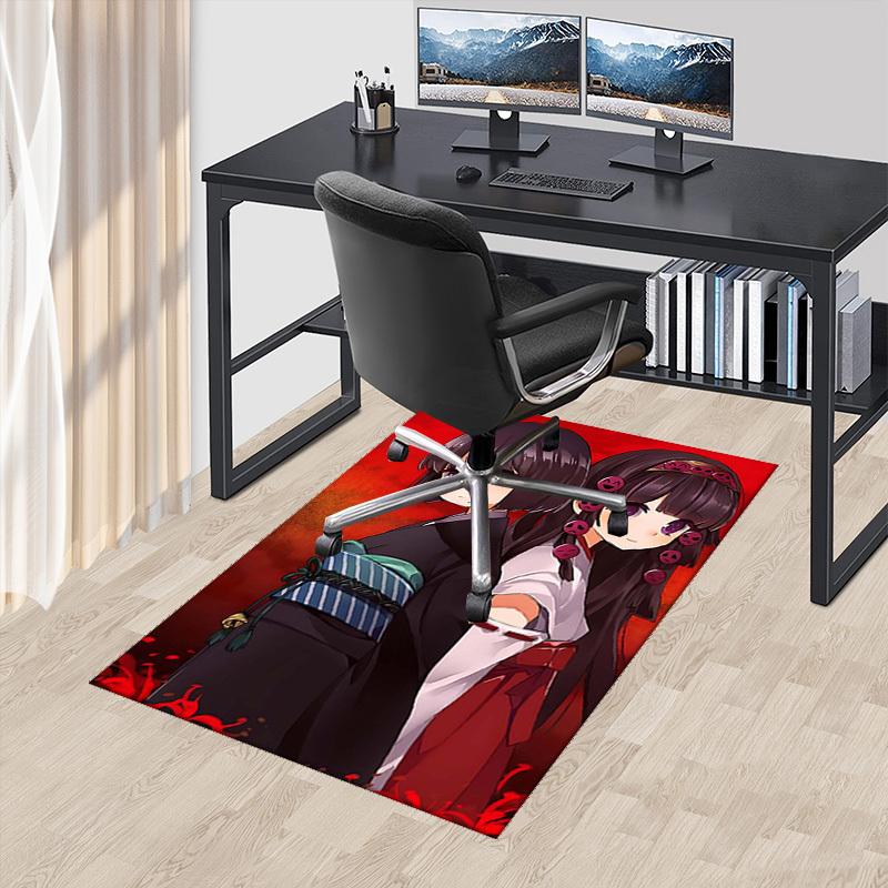 

1pc Anime Cartoon Design Chair Mat - Office Desk Pad with Anti-Slip Carpet for Home Decor, Suitable for All Seasons, Perfect Gift for Anime Lovers.M01 60cm by 90cm
