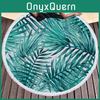 Colorful And Versatile Large Round Beach Towel With Beautiful Flower Print For Outdoor Fun