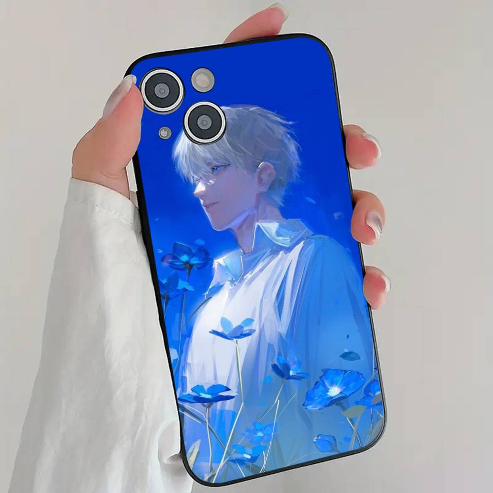 Handsome X-Xavier Otome Game L-love And D-deepspace Phone Case Cool Black Silicone Soft For IPhone 16 15 14 13 12 11 X XR Plus P