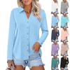 Women's Solid-color Fashionable Long-sleeved Top