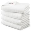 Iris Ohyama Imabari Towel Certified Bath Towel White Set of 4 100% Cotton High Density Volume Touch Towel Thick Towel that Wraps You Up Antibacterial