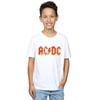 AC/DC Boys Distressed Cotton Logo T-Shirt