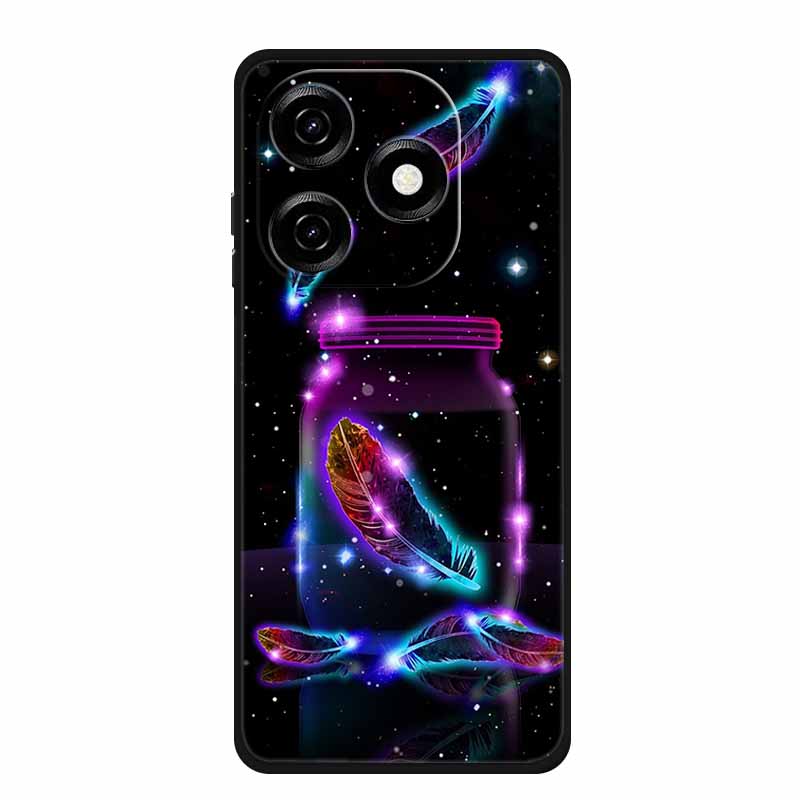 Für Honor X5c Plus Hülle Niedliche Cartoon Weiche Silikon TPU Schutz-Rückseite Handyhülle für Honor X5c Plus Luxus Bumper Coque
