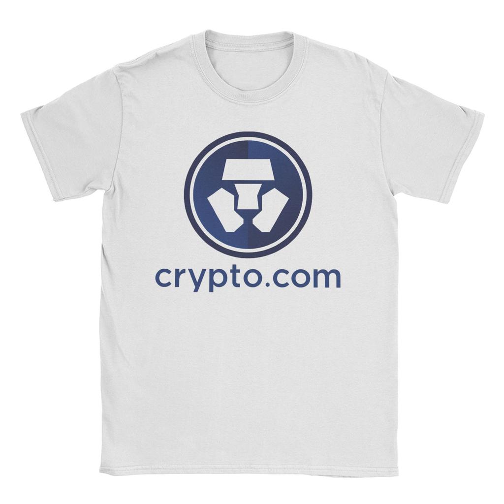 Coin cryptocurrency Logo T-Shirt Men Women  Vintage Cotton Tees O Neck Short Sleeve T Shirt Party Clothing
