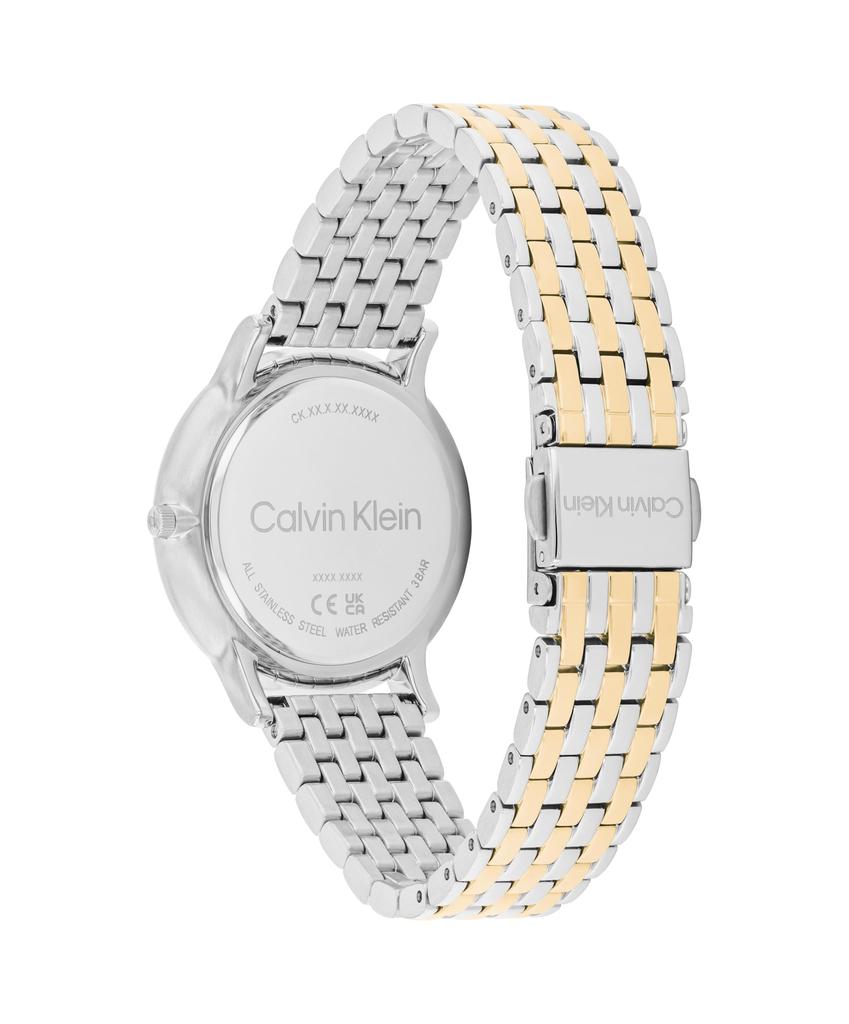 Watch LUXE Black Dial Stainless Steel Bracelet 25100171 [Calvin Klein][Authentic] Women's