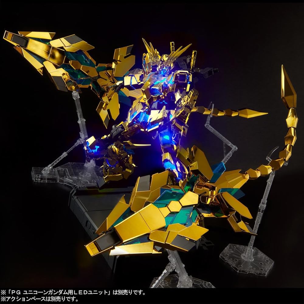Bandai Spirits PG Mobile Suit Gundam UC Unicorn Gundam 3 Phenex Narrative Version 1/60 Scale Model Kit