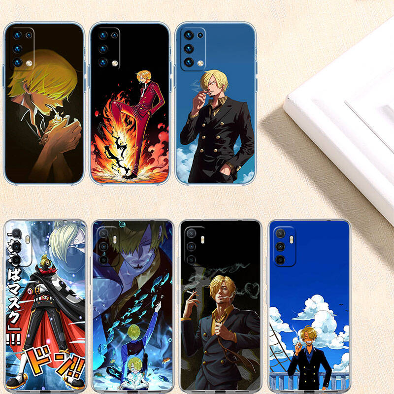 MH123 One Piece Sanji Case for Motorola E7 G6 G7 G8 G9 Plus Power Play G10 G20 G04 E30 E40 E22 E20 E13 E15 G22 G23 G05 G75 G35 G55