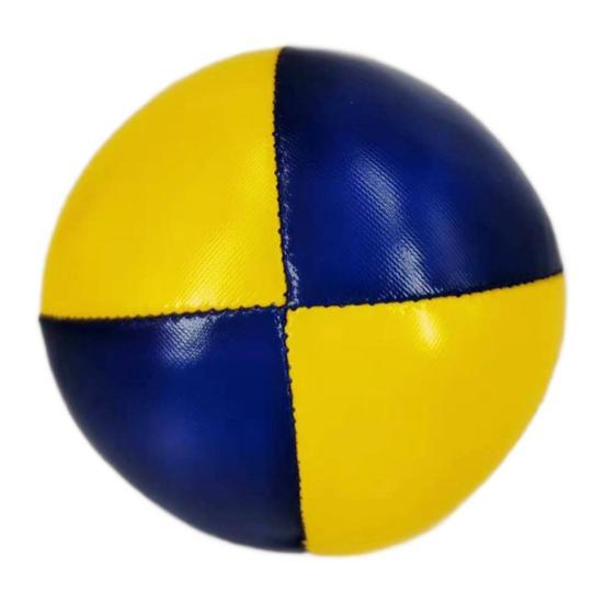 

PU Leather Juggling Balls Multi-Color Contrasting Design Rebound Ball Professional Smooth Grip Beginner Practice Balls for Stress Relief Office and