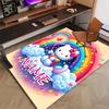 Custom HelloKitty Mat Personalized Name, Polyester Washable Indoor Entryway Rug, Gift for Christmas, Easter, Thanksgiving Day