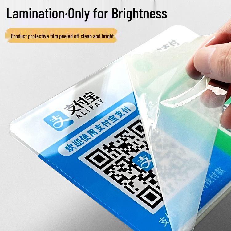 Custom QR Code Payment Display Stand for WeChat and Alipay