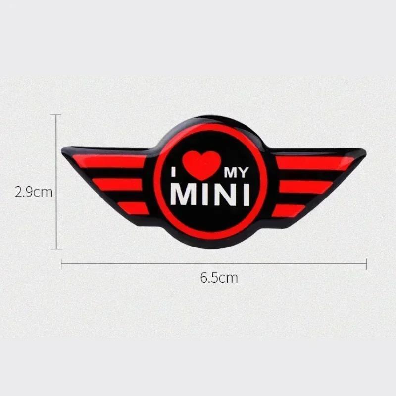 1 pezzo Adesivo Centrale Logo Volante Auto per Mini Cooper John Cooper Works R50 R52 R53 R55 R56 F54 F55 F56 F60 Decorazione Auto