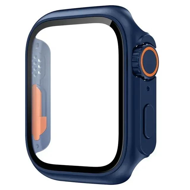 Glass+Cover For Apple Watch 11/10 Case 46mm 42mm Ultra 3 2 49mm 44 45mm 41 40mm Screen Protector Bumper iwatch series 9 8 7 5 SE