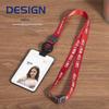 ID-kaarthouder en Badgehouder met Lanyard voor Werk, Campus, Bus en Maaltijdkaarten