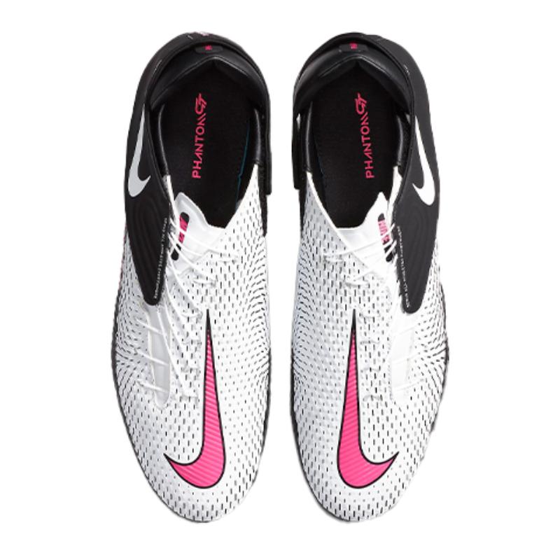 Nike Phantom Gt Academy Flyease Mg White Pink Blast Sneakers DA2835-160
