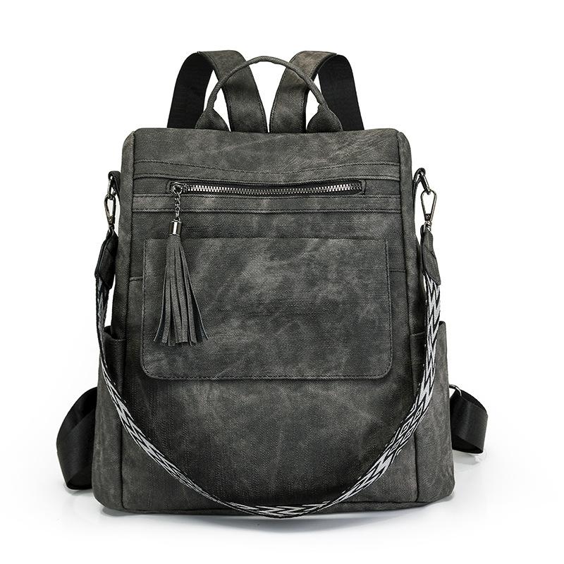 New fashion casual women's backpack anti-theft backpack