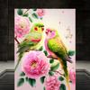 Full Square/Round Drill Diamond 5D DIY Diamond Painting Flower Bird Animal Embroidery Mosaic Cross Stitch Kit Home Decor Gift