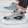 Men's Warm Winter Boots Waterproof Non-Slip Plush Lined Sneaker Shoes Winter Slippers Comfortable Male Boots
