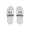 Under Armour Ansa Fixed Slide 'White Black' 3023761-103