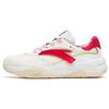 Journey Cushioning Slip Resistant Abrasion Resistant Low Top Sports Casual Shoes Women's White Red 922318859-8