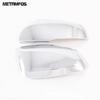 Rear View Side Mirror Cover Trim For Toyota Corolla Cross     2024 2025 Carbon Fiber Protection Cap Accessories
