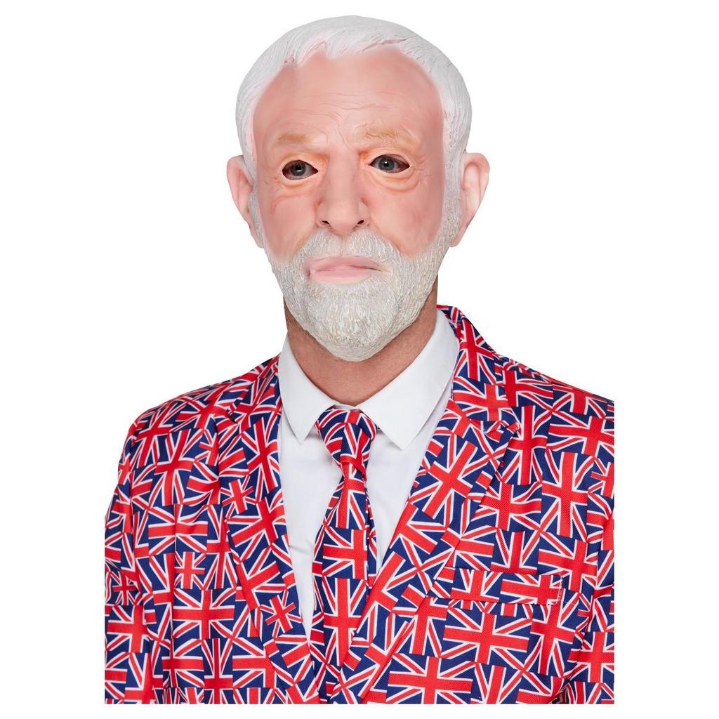 Smiffys Unisex Yetişkin Lider Jeremy Corbyn Maskesi