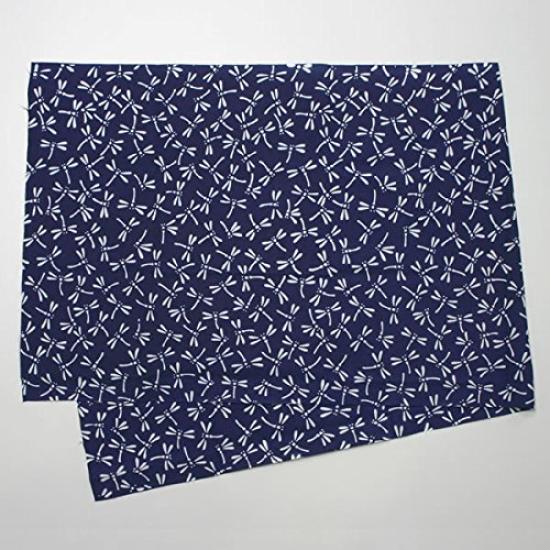 Kendoya Kendo Equipment Men Hand Towel Men Authentic Dyed Tombo Navy (Men Tenugui, Towel) TON-2