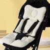 Comfortable Baby Stroller Cotton Cushion Thickened Quilted Stroller Seat Cushion Breathable Double-sided Baby Seat Cushion