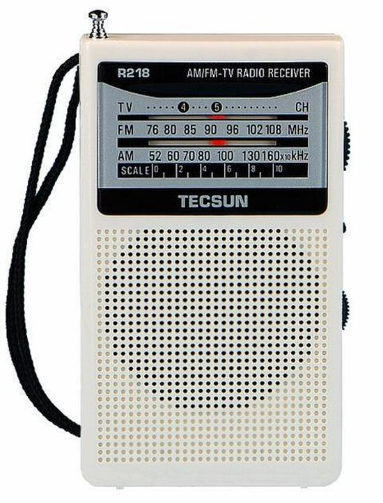 Tecsun R-218 Pocket FM/AM Radio