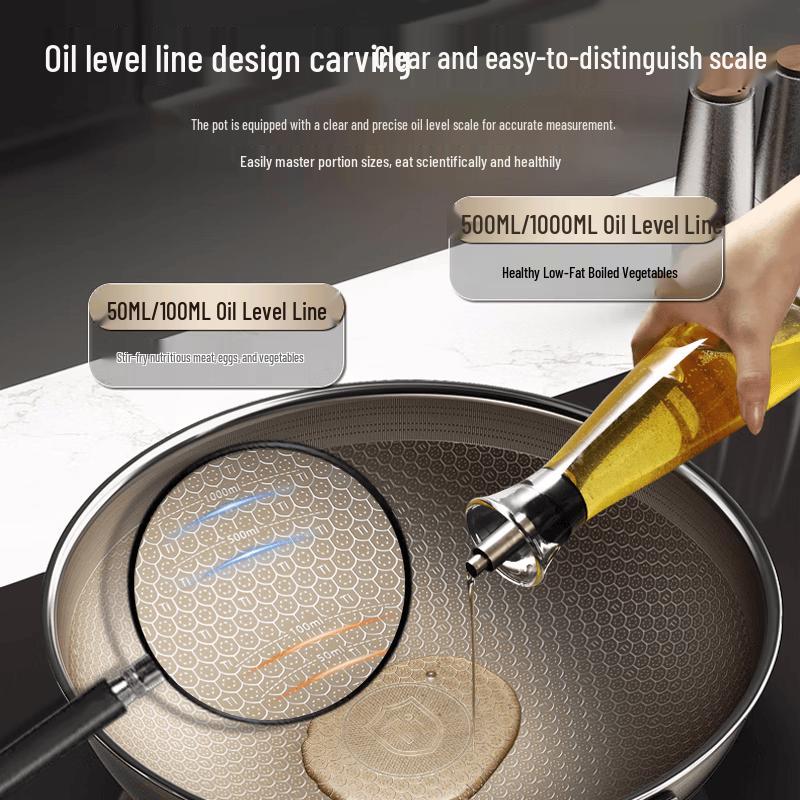 KOBACH Titanium Honeycomb Non-stick Fry Pan