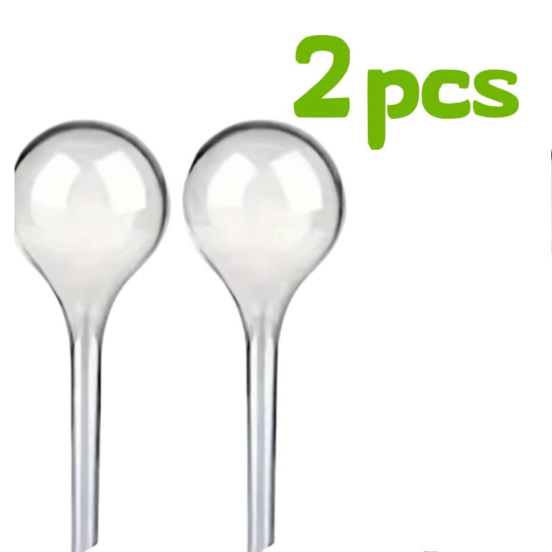 

2/4pcs Self-Watering Globes – Auto Drip Irrigation, Adjustable Valve, Slow Release, Indoor/Outdoor Plants