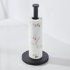1Pc New Standing Stainless Steel Floor To Ceiling Kitchen Bathroom Tissue Holder Cling Film Storage Personalized Home Decoration