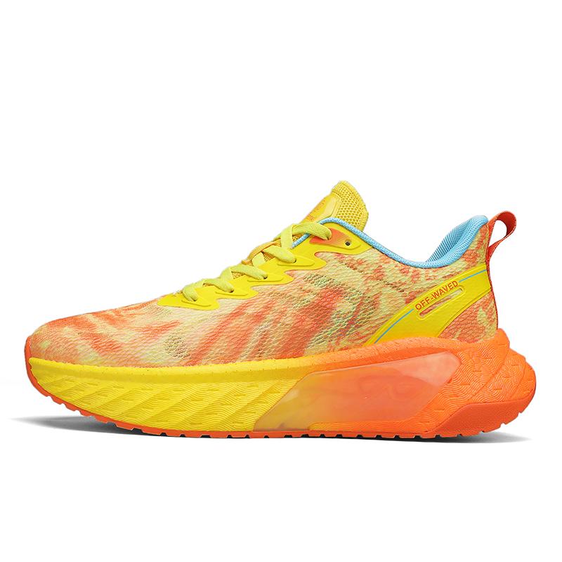 

Big Size 36-48 Couples Running Shoes Breathable Jogging Sneakers Lightweight Outdoor Sport Shoes Comfortable Low Top Sneakers 36 оранжевый