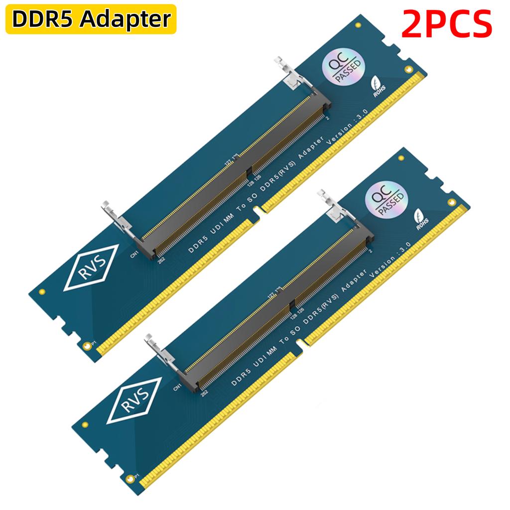 Laptop SO DDR5 RAM To Desktop DDR5 U-DIMM Adapter Memory Card Converter Laptop To Desktop SO-DIMM To PC DIMM Card