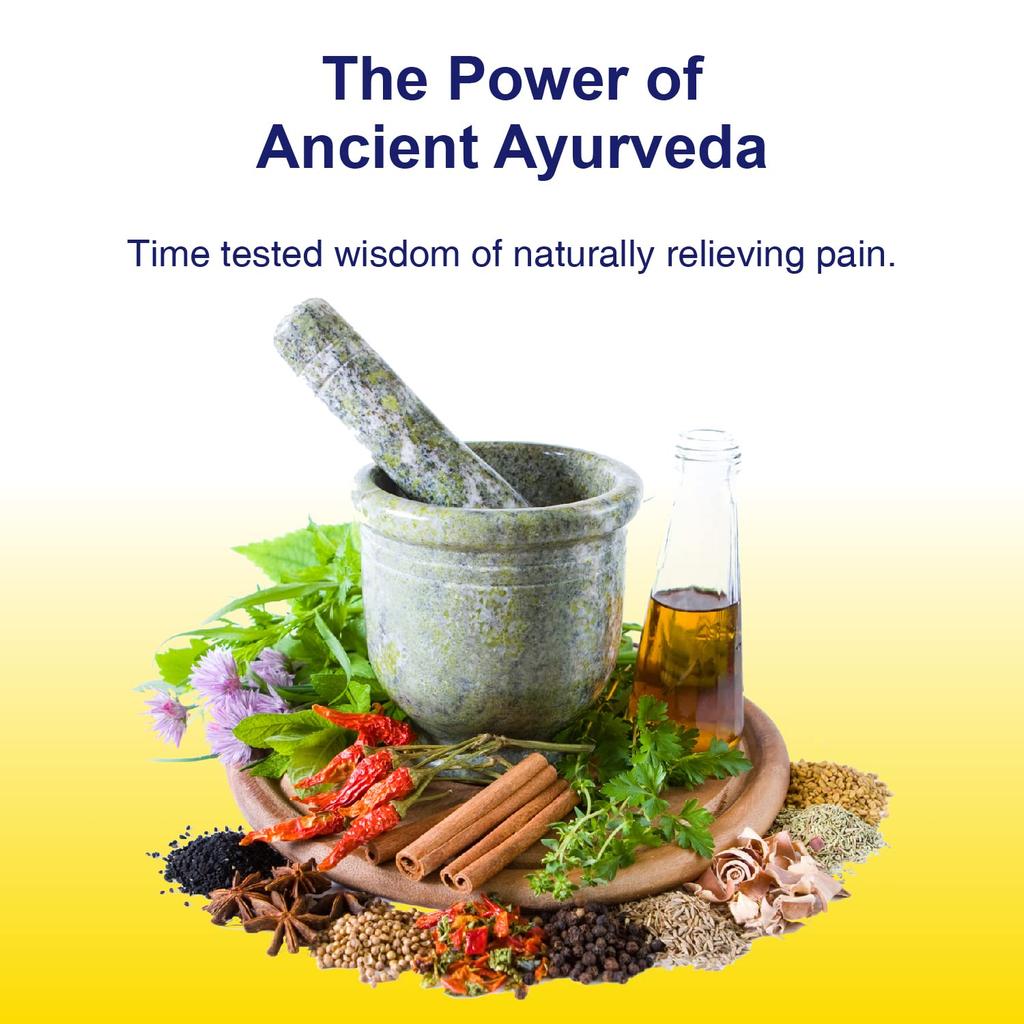 Sensur Natural & Ayurvedic Pain Relief Oil Roll On 10ml Pack of 6 Fast Relief for Muscles & Joints