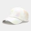 European and American Ins Pleated PU Baseball Cap Men's and Women's Street Trend Colorful Laser Cap Stage Hip Hop Hip Hop Cap