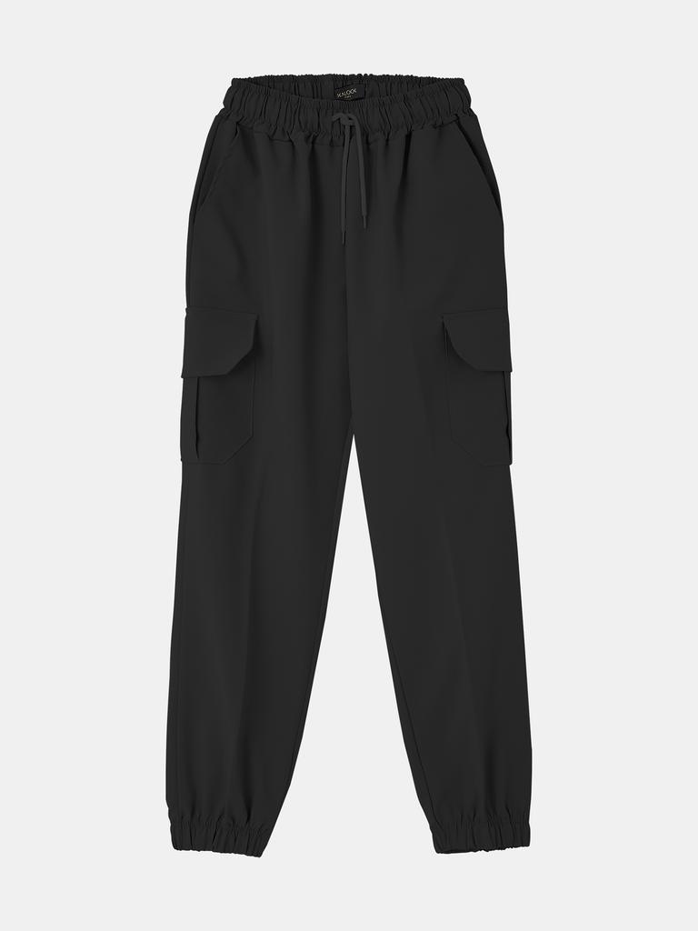 IKALOOK Spring/Autumn Comfort Cargo Jogger Pants Dpt135