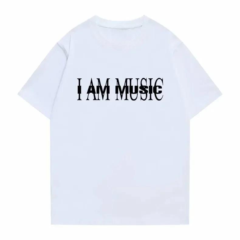 

Summer New Rapper Playboi Carti I Am Music New Album Cover Graphic Print Women Casual Vintage T-shirt Women Hip Hop Oversized M