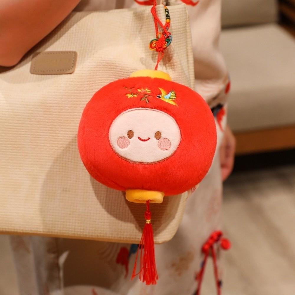 Chinese New Year Hanging Decor Good Luck Spring Festival Ornament Simulation Plush Toys  Window