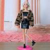 1 Set 30cm DIY Kids Gift Toy Dolls Skirt Girl Clothes Plush Coat Casual Wear